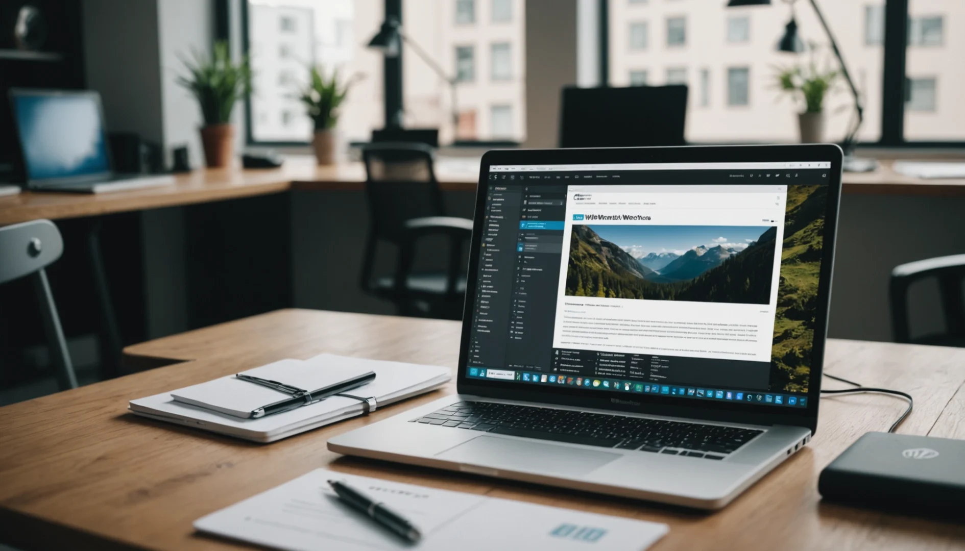 justifier texte wordpress