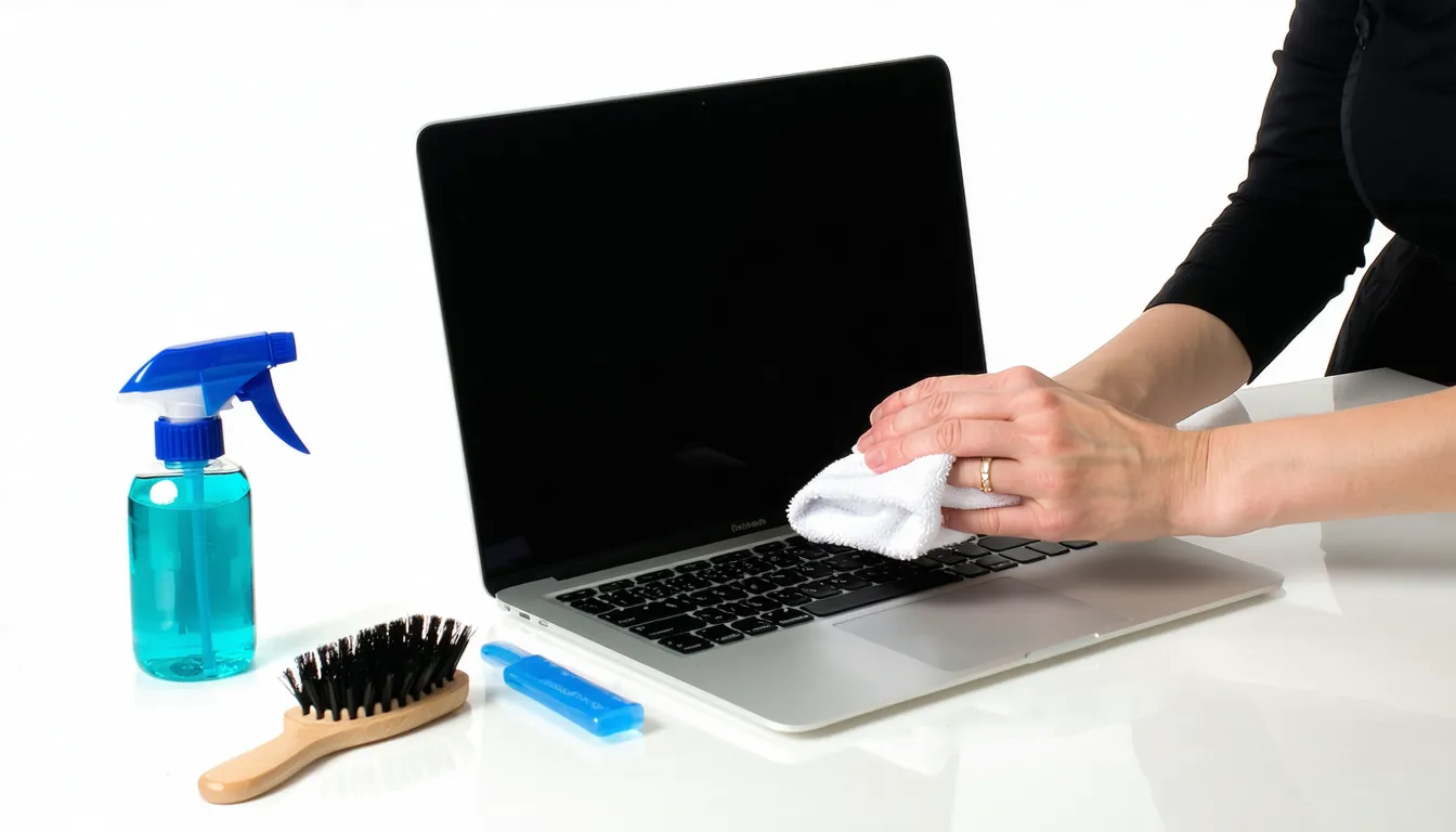 Nettoyage et entretien de votre pc portable : 6 bons réflexes à adopter