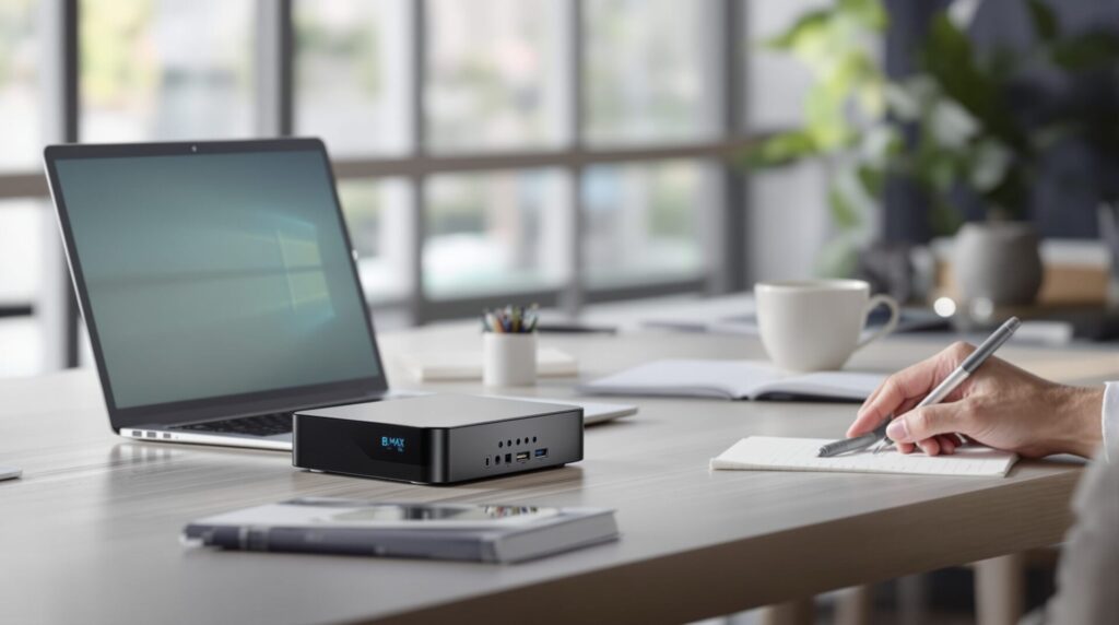 bmax mini-pc b9 power