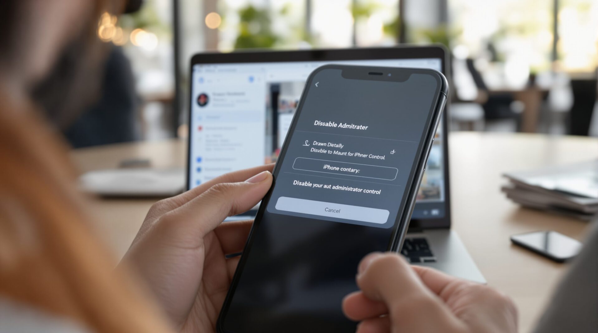 gestion a distance iphone