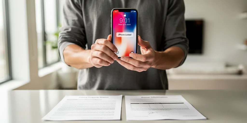 débloquer iphone trouvé