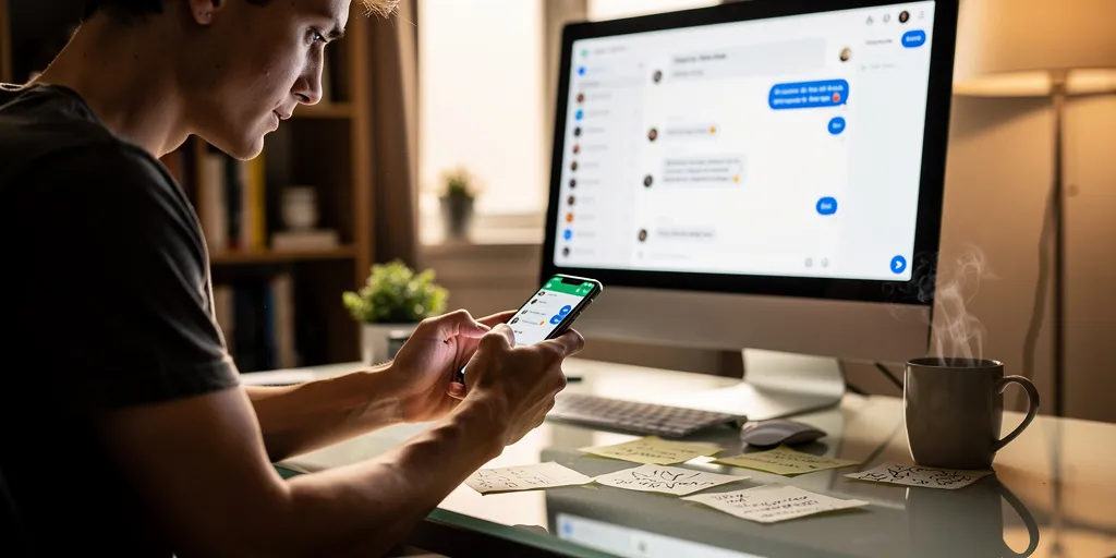 retrouver une conversation supprimée messenger
