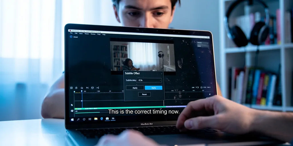 décaler sous titres vlc