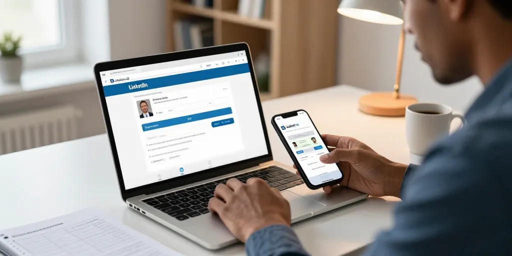 compte restreint linkedin