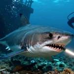 poisson pêcheur hungry shark