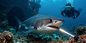 poisson pêcheur hungry shark