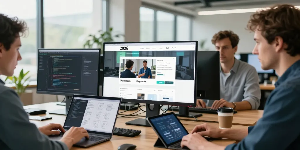 Création site web en 2026 : les technologies et tendances à connaître avant de se lancer