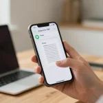 exporter message iphone