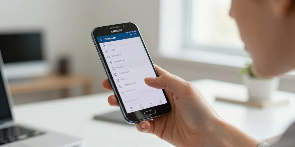 presse papier samsung