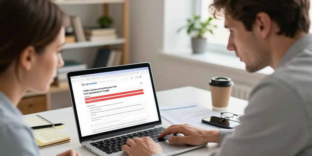 7 erreurs SEO qui empêchent votre site d’apparaître sur Google