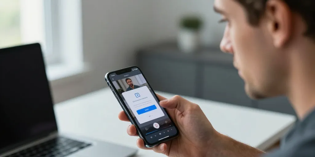 enregistrer vidéo telegram bloqué