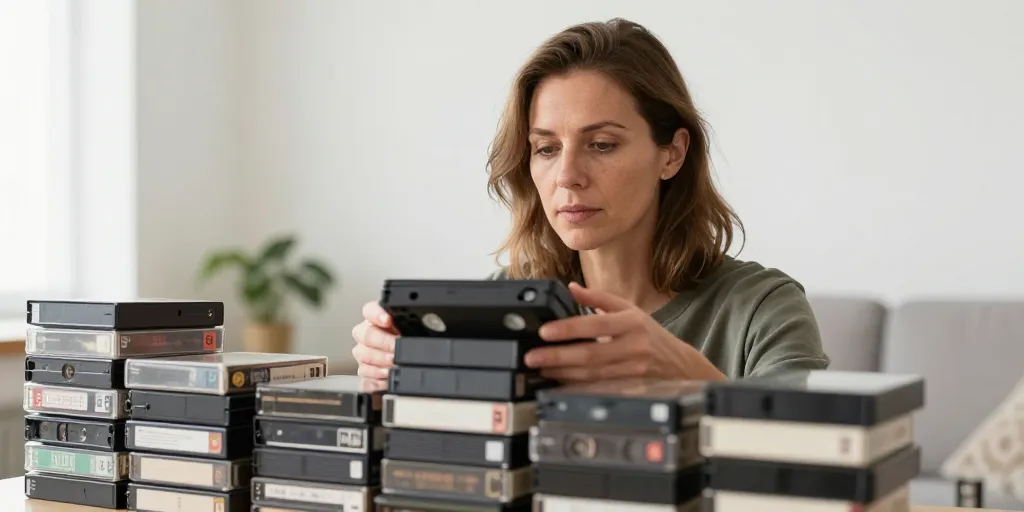 recyclage des cassettes vhs