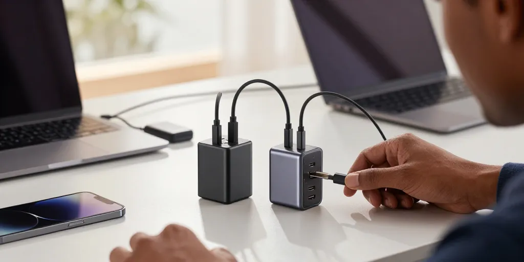 Chargeurs USB-C multiports pour une configuration de charge simplifiée