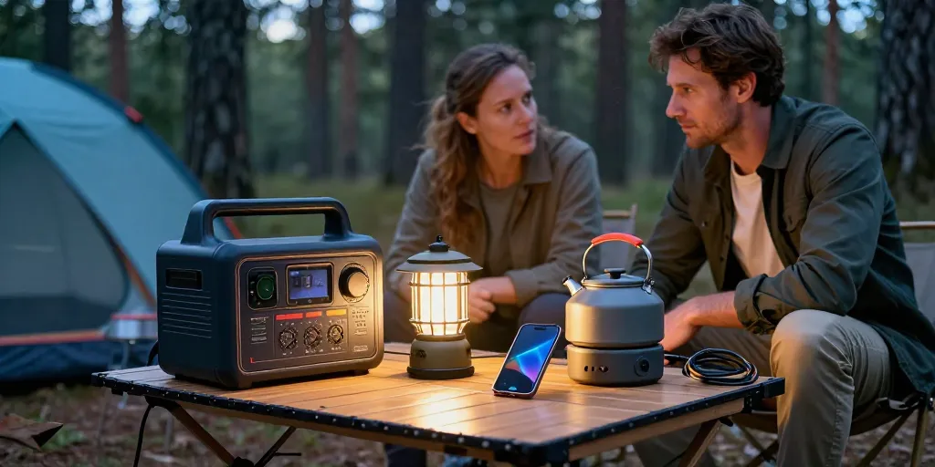 Pourquoi les stations d'alimentation portables sont-elles populaires pour le camping ?
