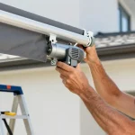 moteur store banne manuel