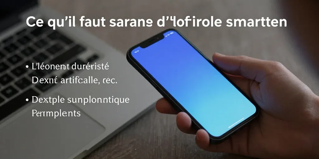Ce qu'il faut savoir avant d'offrir un téléphone smarteen