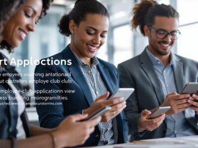 application club employés