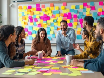 post it brainstorming